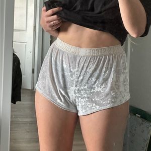 Victoria Secret velvet lounge shorts